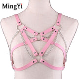  Slut-Shaming BDSM Chest Harness 