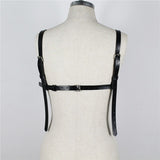  Cum Slut Breast Bondage Harness 