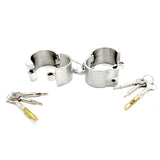  Detachable Stainless BDSM Wrist Restraints 