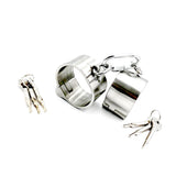  Detachable Stainless BDSM Wrist Restraints 
