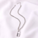  Chained Metal Slave Collar 