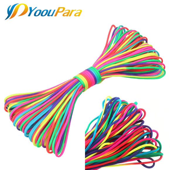 Rainbow-Colored Rope Harness Bondage Cord