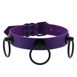  Slave Perfect Purple BDSM Collar 