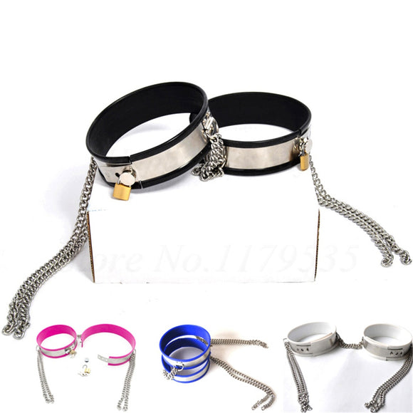 Stainless Steel Silicone Liner Thigh Restraints