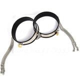  Stainless Steel Silicone Liner Thigh Restraints 