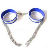  Stainless Steel Silicone Liner Thigh Restraints 