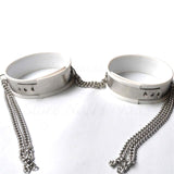  Stainless Steel Silicone Liner Thigh Restraints 
