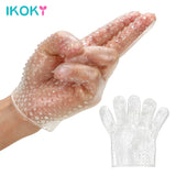  Dotted Sensation Vampire Gloves BDSM Gear 