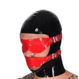  High End Latex Hood Bondage Gear 