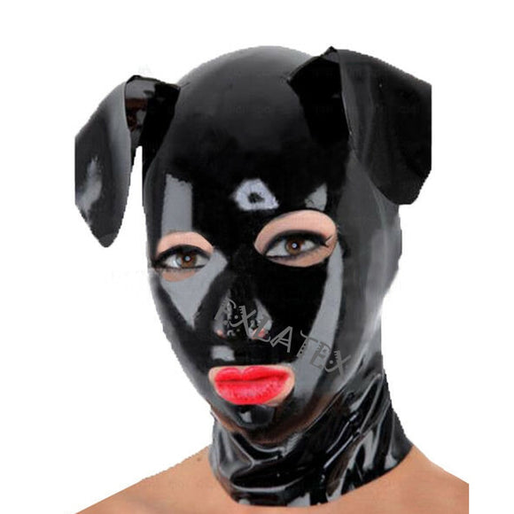 Puppy Slave Latex Fetish Mask