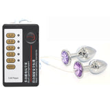  Jeweled Anal Electro Stimulation Toys 