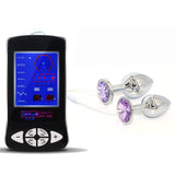  Jeweled Anal Electro Stimulation Toys 