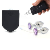  Jeweled Anal Electro Stimulation Toys 
