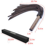  High-End Cowhide BDSM Floggers 