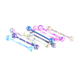  Sweet Caress Multi-Color Nipple Piercing Bars 
