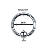  Fondle My Boobs Titanium Nipple Rings 