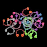  Provocative Glow in the Dark Nipple Rings 