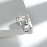  Tie Me Up Silver Slave Ring 