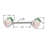  Can’t Resist My Nips 14G Nipple Barbells 