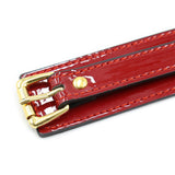  Trendy Red Leather Collar 