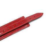  Trendy Red Leather Collar 