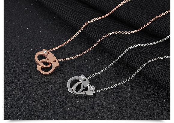 Sweet Lover Handcuff Necklace