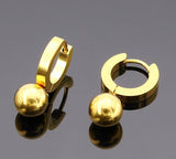  Dazzle Your Titties Gold Nipple Rings 