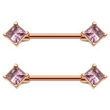  Exquisite Bliss Diamond Nipple Bars 