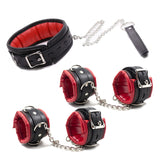  Padded Bondage Play Collar Cuffs 