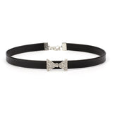  Bowknot Rhinestone Choker Collar 