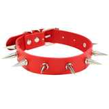 Trendy Leather Spiked Collar 