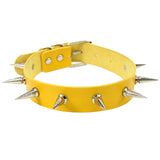  Trendy Leather Spiked Collar 