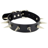  Trendy Leather Spiked Collar 