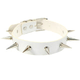  Trendy Leather Spiked Collar 