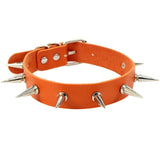  Trendy Leather Spiked Collar 