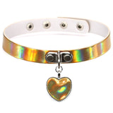  Iridescent Discreet Slave Collar 