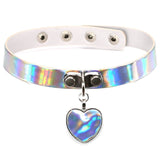  Iridescent Discreet Slave Collar 