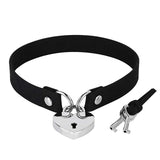  Simple Heart Lock Choker 