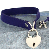  Simple Heart Lock Choker 