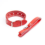  Studded Gothic Collar and Chains 