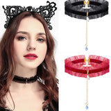  Seductive Lace Choker Collar 