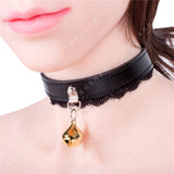  Stylish Women's Leather Choker 