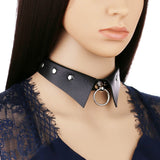  Studded Leather MILF Collar 