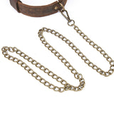  Vintage Cowhide Puppy Play Collar 