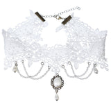  Classic White Lace Collar 