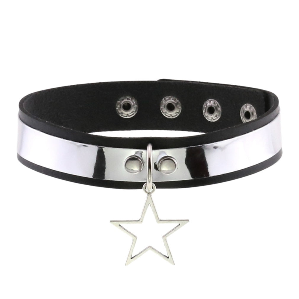 Star Choker Submissive Collars for Women – Cum Swing With Me