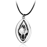  Realistic Zinc Alloy Vagina Pendant 