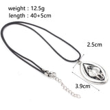  Realistic Zinc Alloy Vagina Pendant 