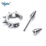  Spiky Mens Nipple Rings 