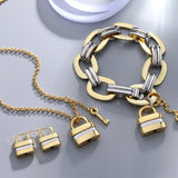  Chic Metal Padlock Jewelry 